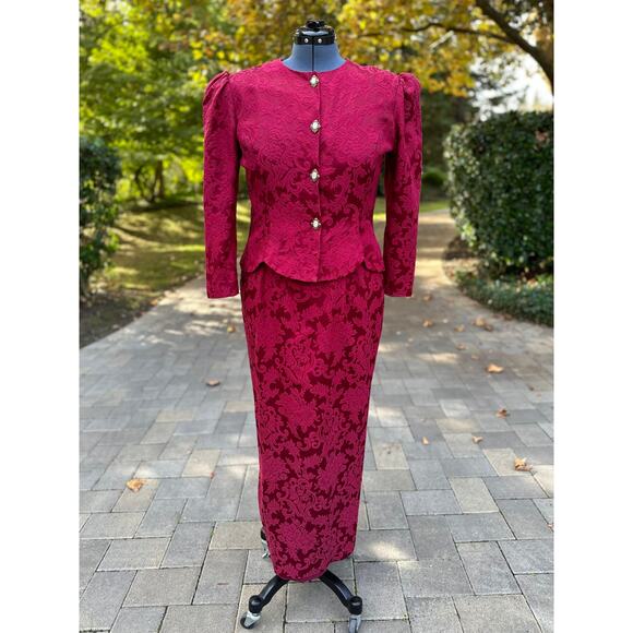 Vintage Jessica McClintock Bridal Wedding Victorian SteamPunk Cosplay Costume - Picture 2 of 11